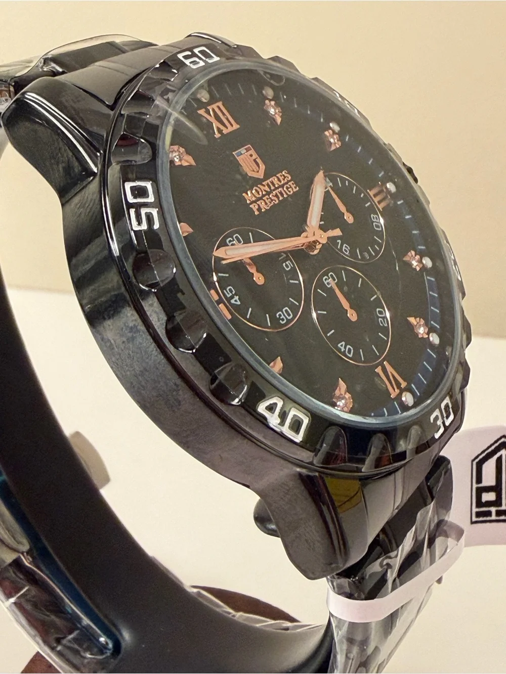 NEW Black Montres Prestige X Invicta Men’s Chronograph Watch - 44 mm